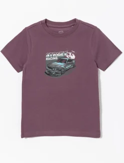 Printed Crew-neck T-shirt - Little Boy
