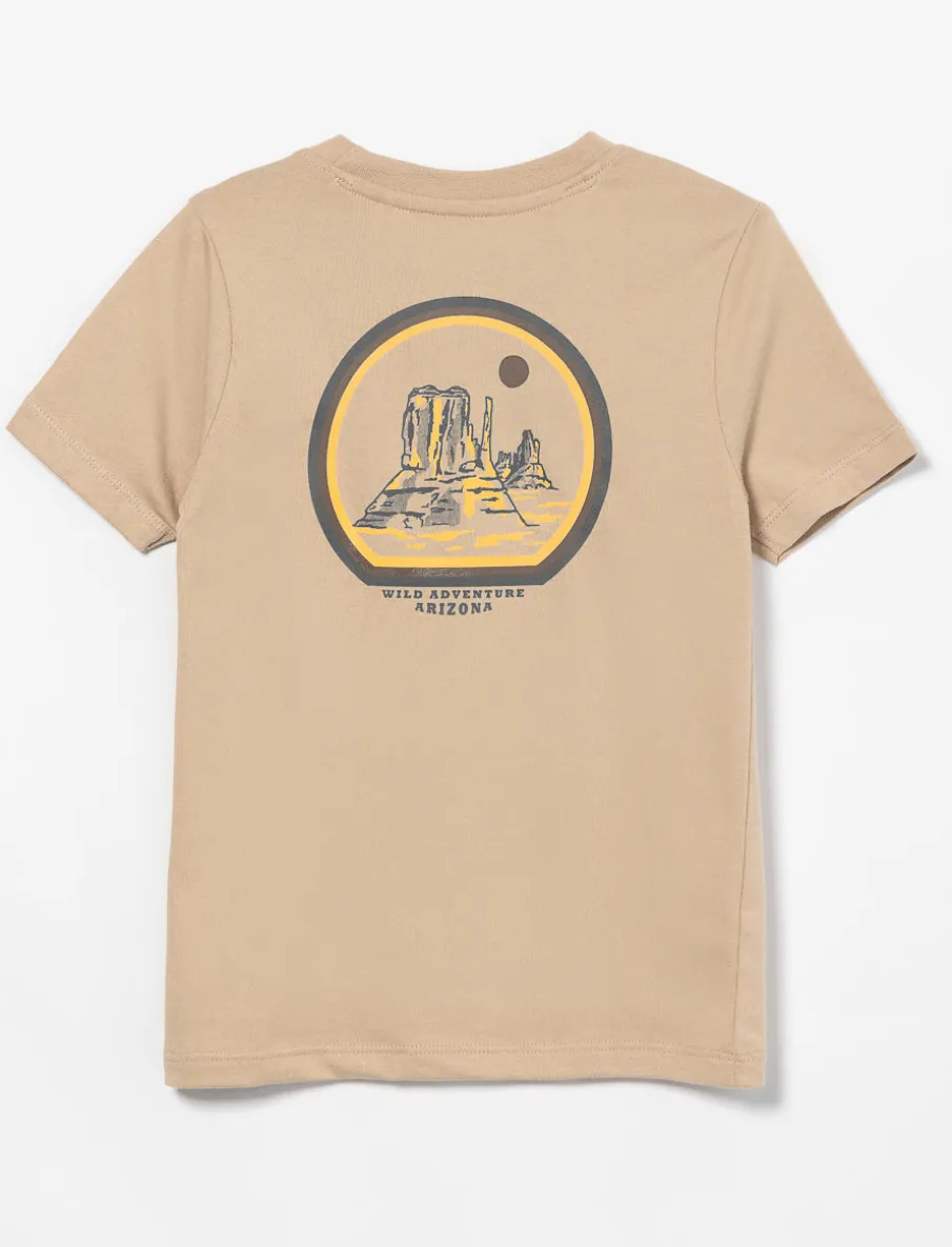Printed Crew-neck T-shirt - Little Boy
