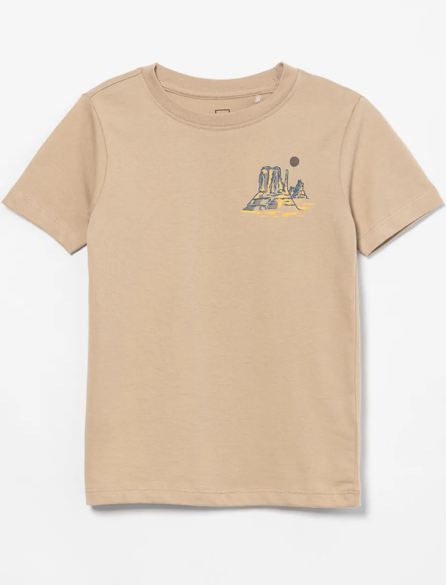 Printed Crew-neck T-shirt - Little Boy