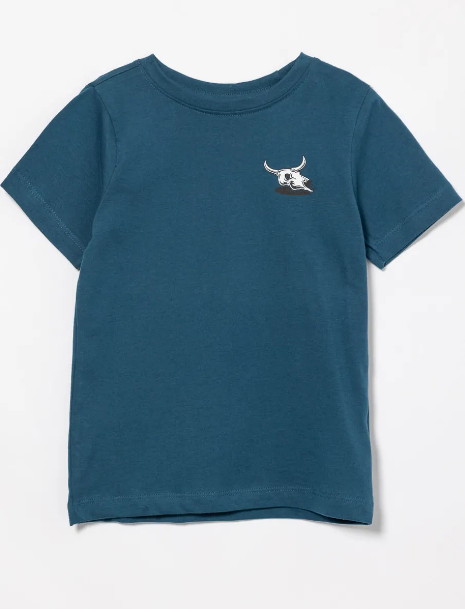Printed Crew-neck T-shirt - Little Boy