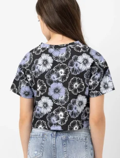 Printed Cropped T-shirt