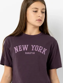 Printed Cropped T-shirt