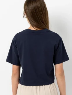Printed Cropped T-shirt