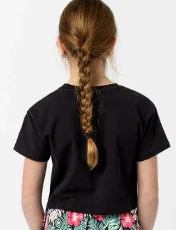 Printed Cropped T-shirt