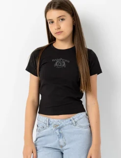 Printed Cropped T-shirt