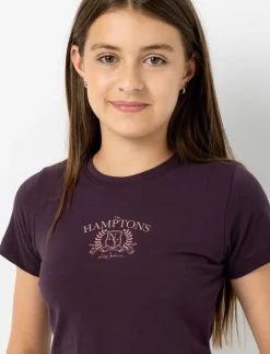 Printed Cropped T-shirt