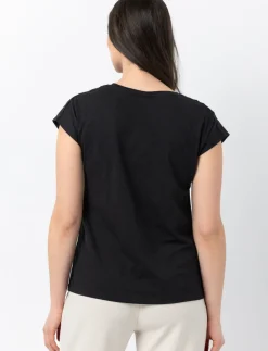 Printed Dolman Sleeve T-Shirt
