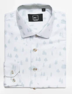 Printed Dress Shirt - Little Boy