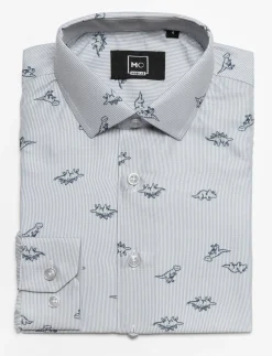Printed Dress Shirt - Little Boy