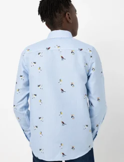 Printed Dress Shirt - Teen Boy