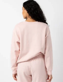 Printed Drop-shoulder Sweater