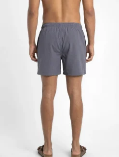 Printed Elastic Waist Boardshort