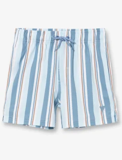 Printed Elastic-waist Boardshorts - Little Boy