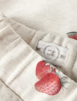Printed Elastic-waist Shorts