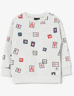 Printed Fleece Sweatshirt - Little Boy