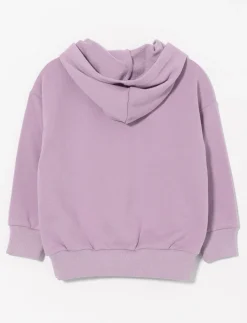 Printed Hooded Fleece Sweatshirt – Little Girl