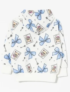 Printed Hooded Sweatshirt - Little Girls