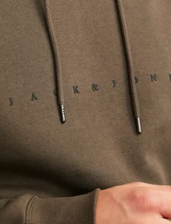 Printed Hoodie with Kangaroo Pocket