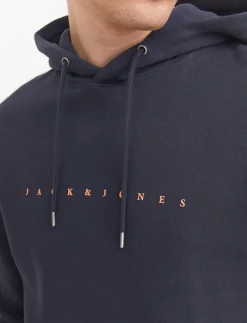 Printed Hoodie with Kangaroo Pocket