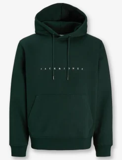 Printed Hoodie with Kangaroo Pocket