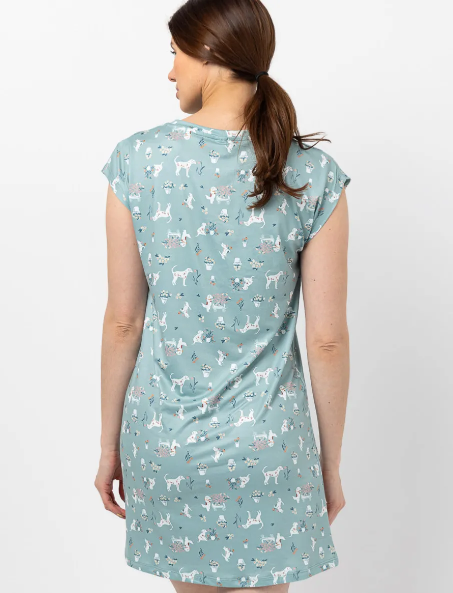 Printed nightgown