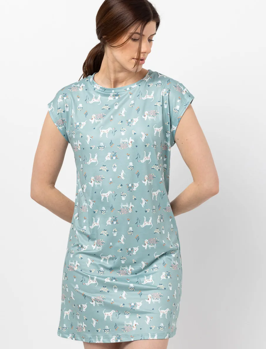 Printed nightgown