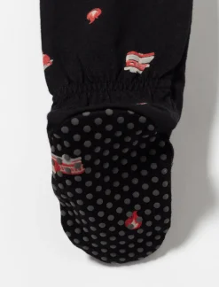 Printed Onesie Pajama - Fire Trucks