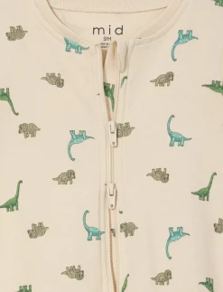 Printed Onesie PJ with Anti-slip Feet
