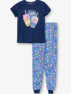 Printed Pajama Set