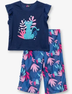 Printed Pajama Set