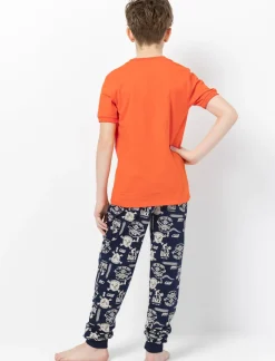 Printed Pajama Set