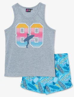 Printed Pajama Set