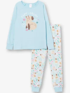 Printed Pajama Set
