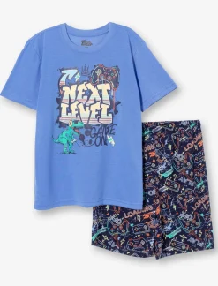 Printed Pajama Set