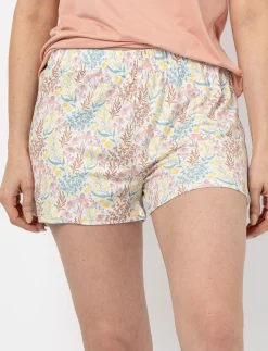 Printed Pajama Shorts
