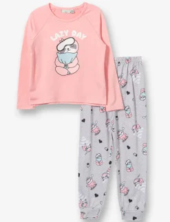 Printed 2-piece PJ Set - Little Girl
