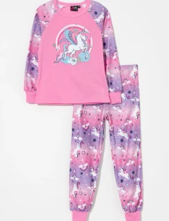 Printed 2-piece PJ Set - Little Girl
