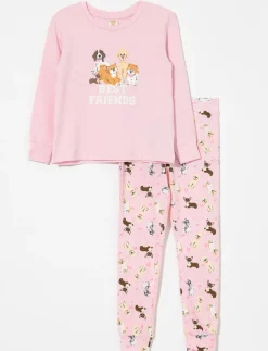 Printed 2-piece PJ Set - Little Girl