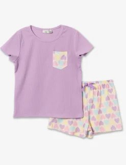 Printed 2-piece PJ Set - Little Girl