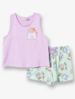 Printed 2-piece PJ Set - Little Girl