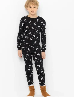 Printed 2-piece PJ Set with Socks