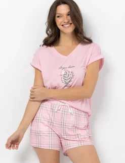 Printed PJ Shorts
