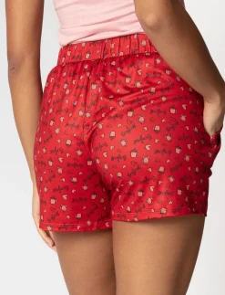 Printed PJ Shorts