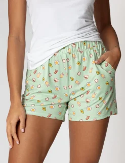 Printed PJ Shorts