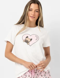 Printed PJ T-shirt
