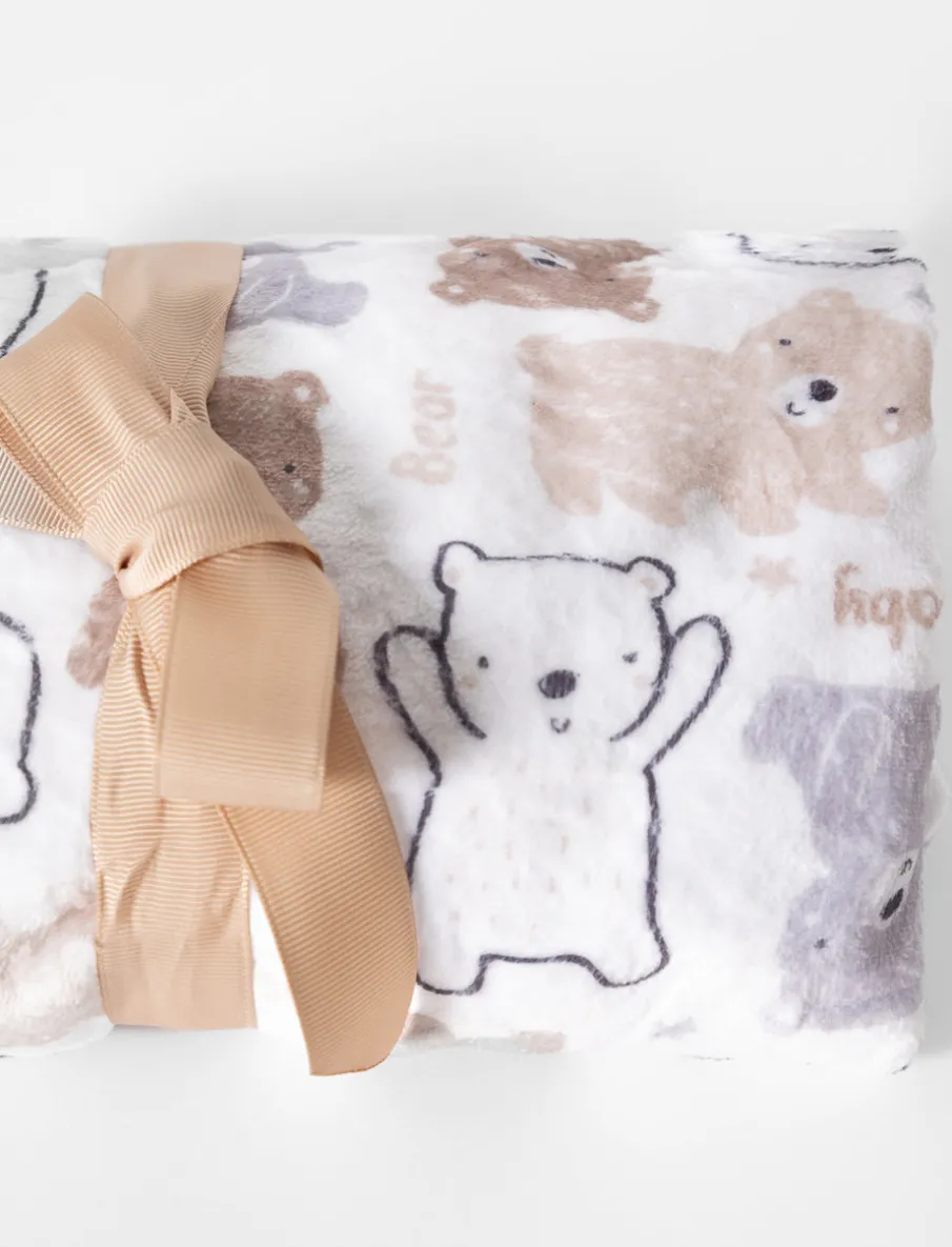 Printed Plush Blanket