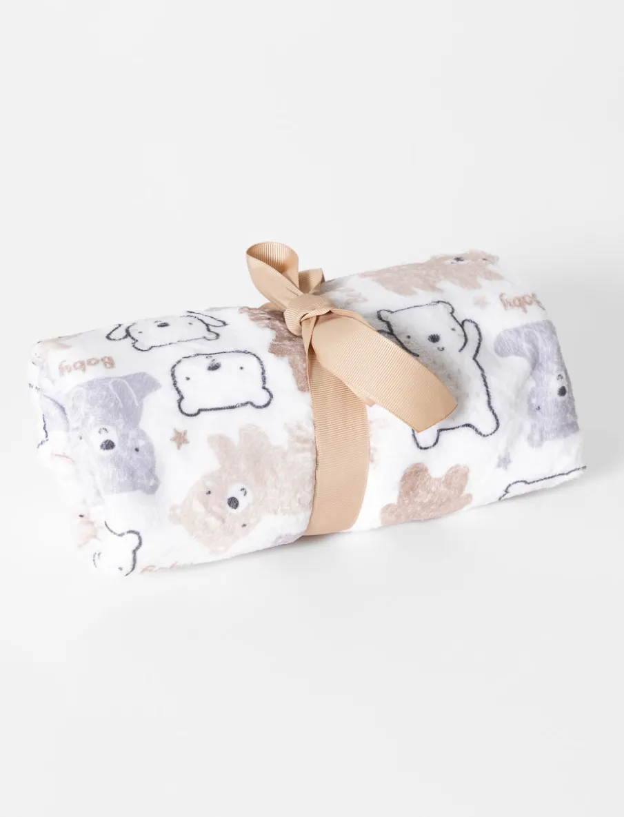 Printed Plush Blanket