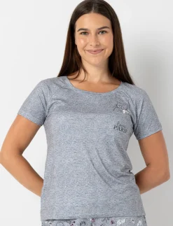Printed Pocket PJ T-shirt