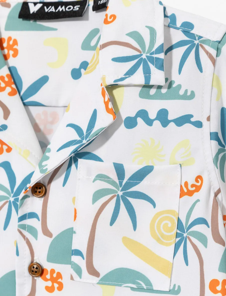 Printed Pocket Shirt