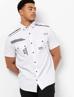 Printed Pocket Shirt